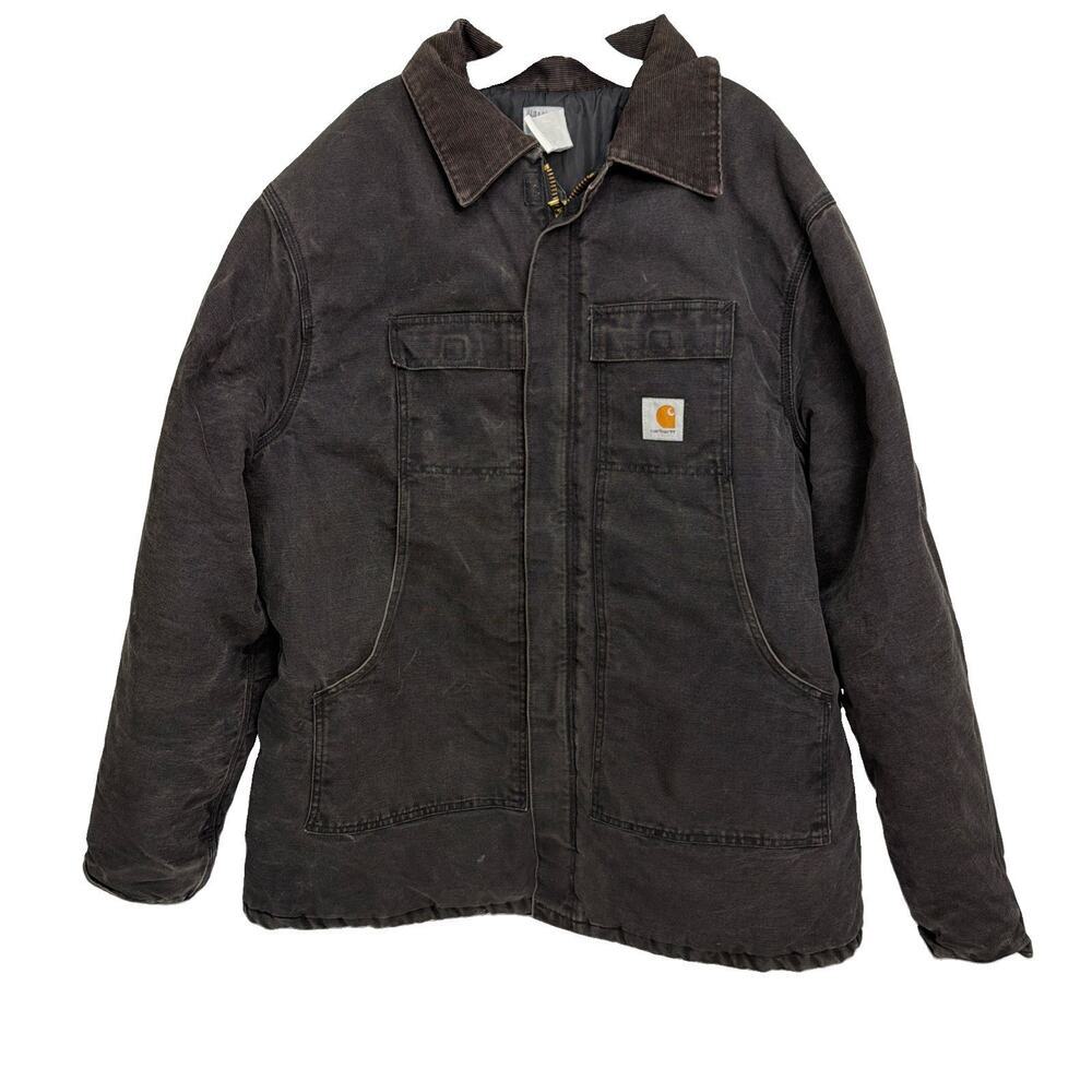 Vintage Carhartt C26BLK Arctic Chore Jacket Size XXLarge